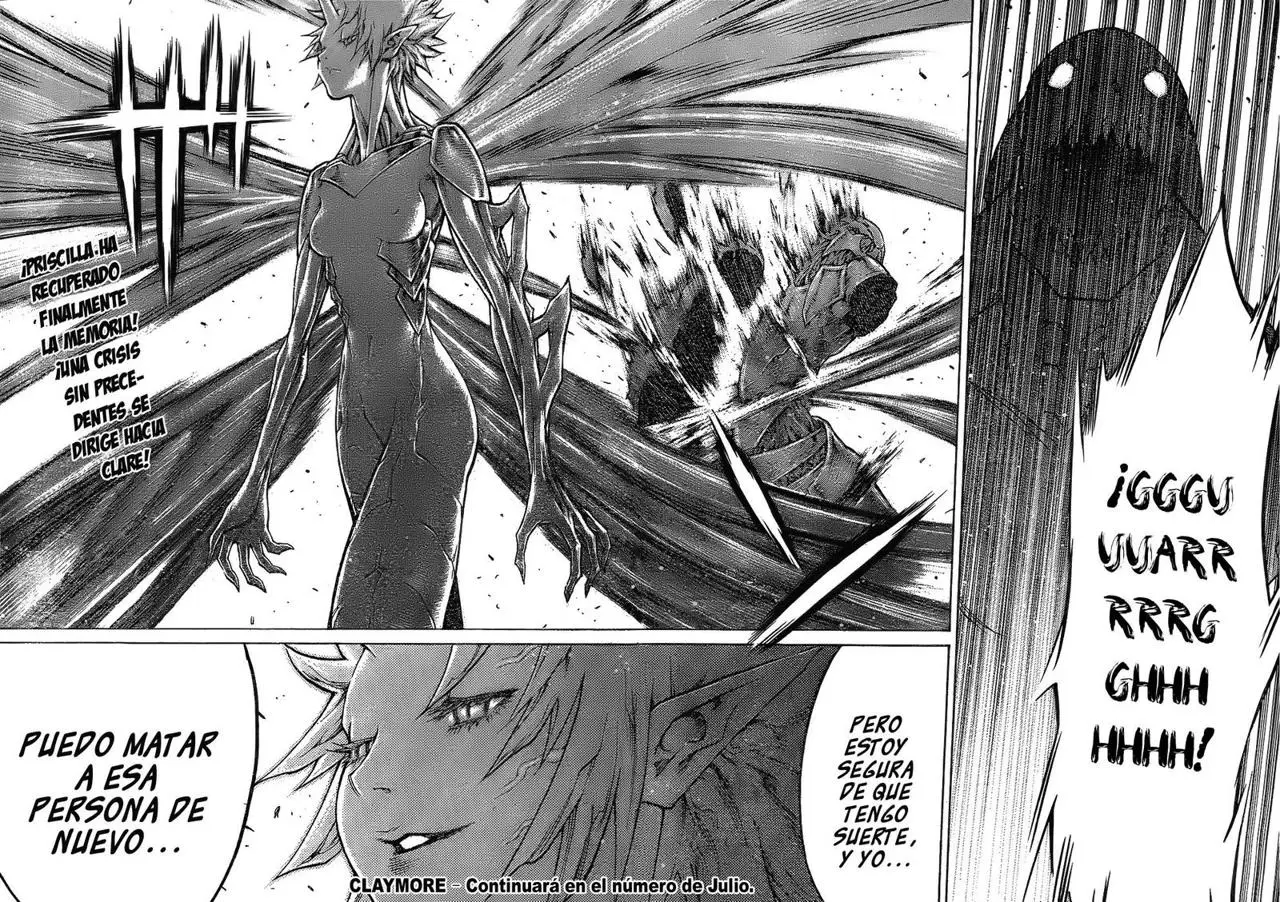 Claymore capítulo 103, página 22