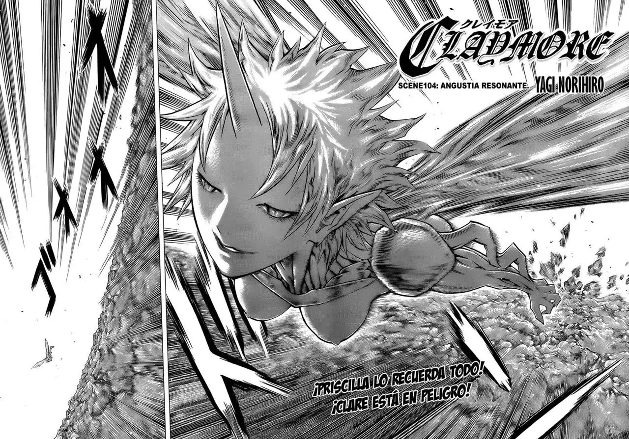 Claymore capítulo 104, página 1