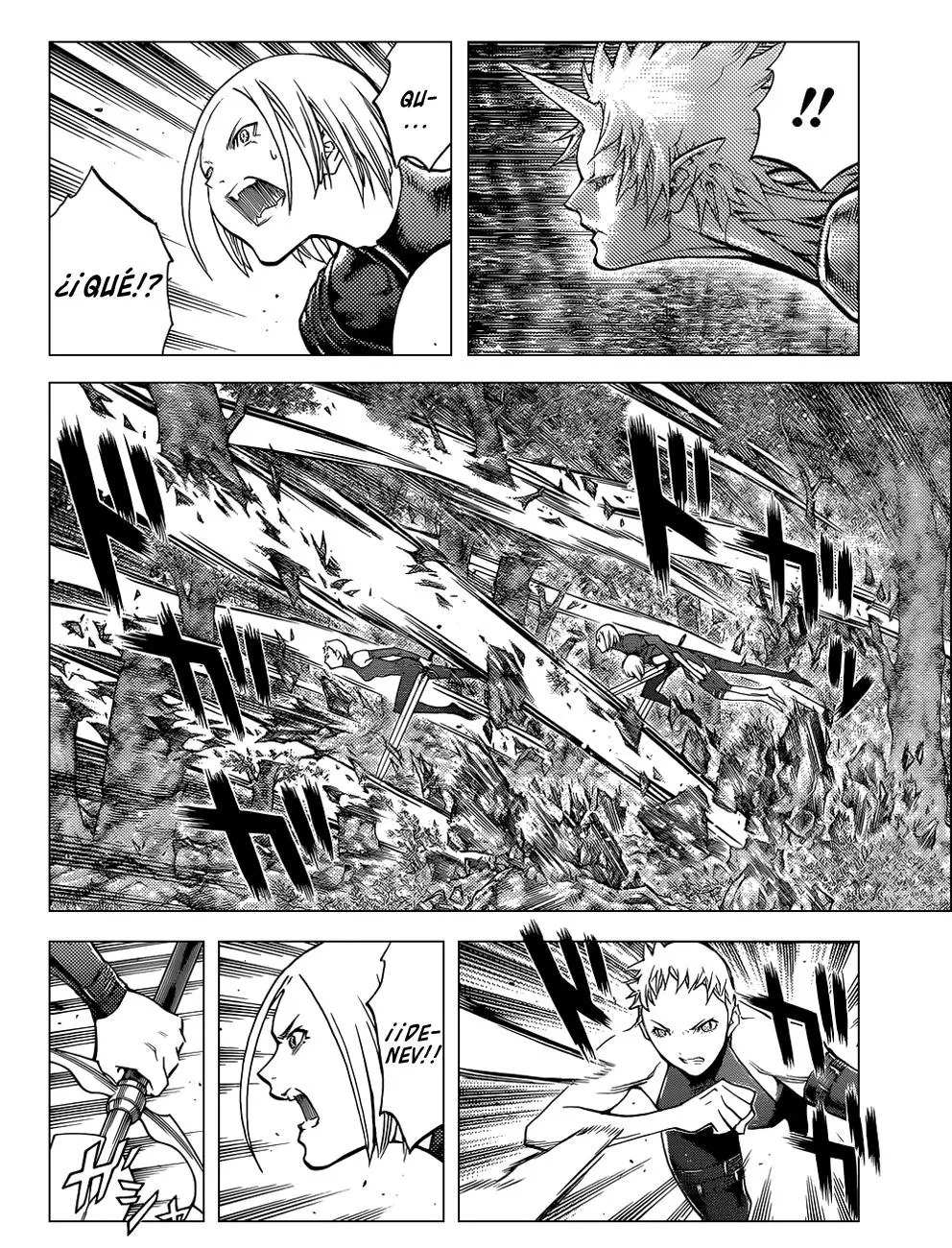 Claymore capítulo 104, página 7