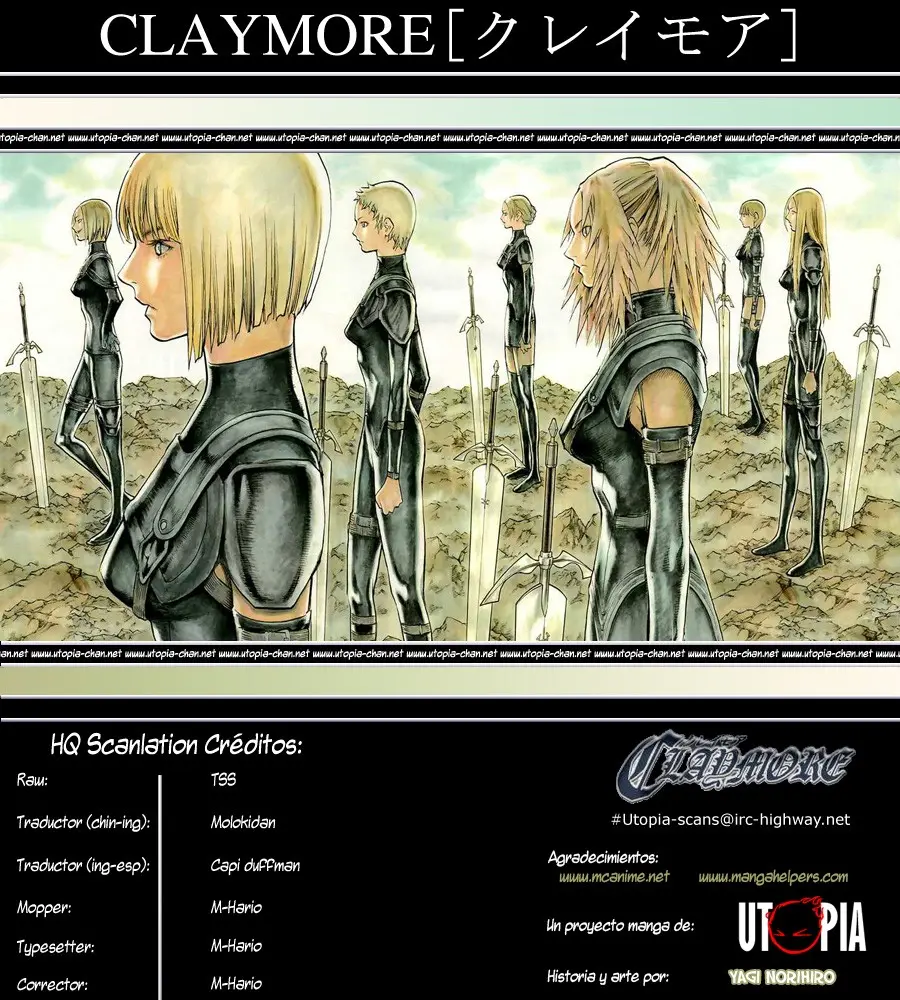 Claymore capítulo 105, página 33