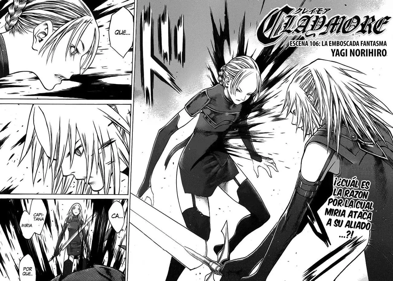 Claymore capítulo 106, página 1
