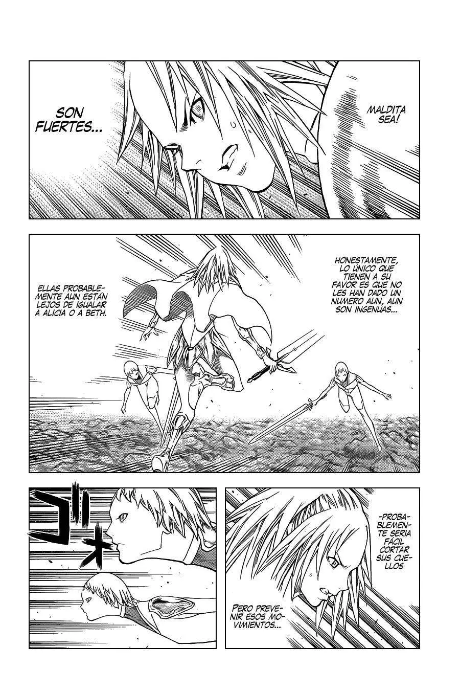 Claymore capítulo 107, página 10
