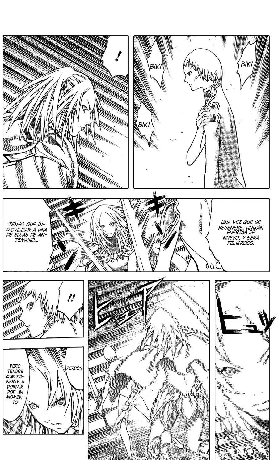 Claymore capítulo 107, página 18