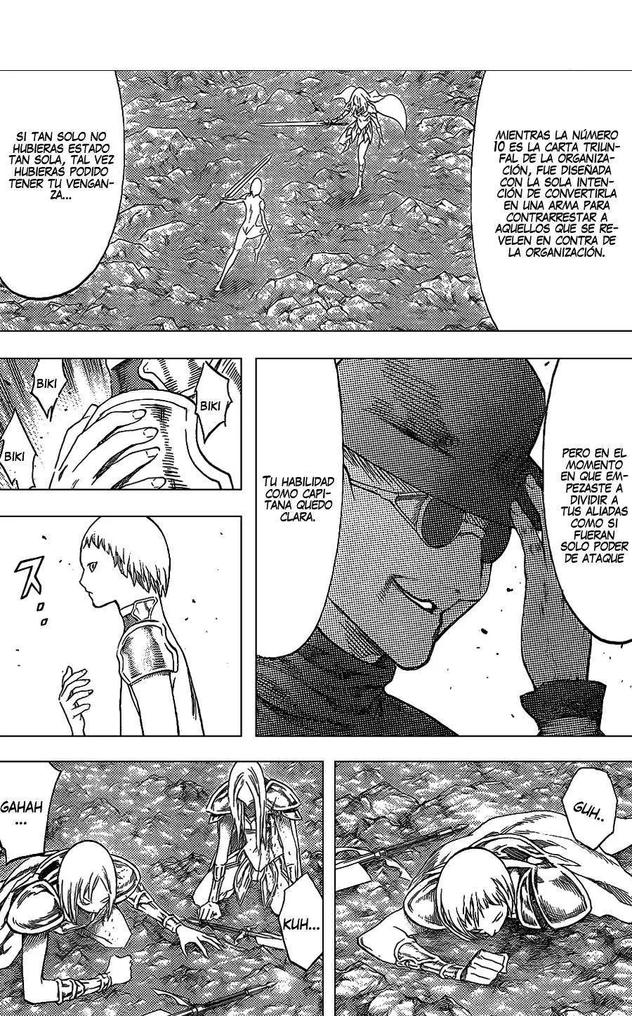 Claymore capítulo 107, página 27