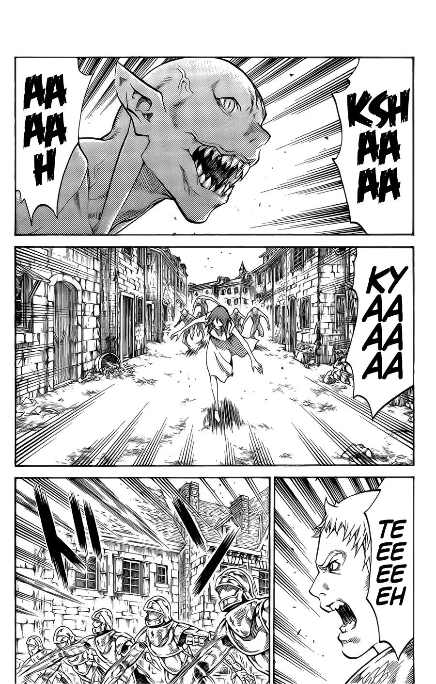 Claymore capítulo 108, página 4