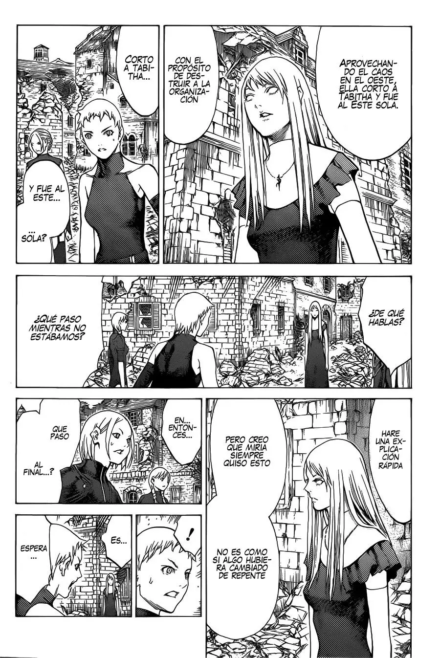 Claymore capítulo 108, página 27