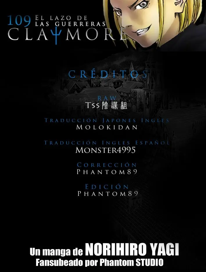 Claymore capítulo 109, página 1