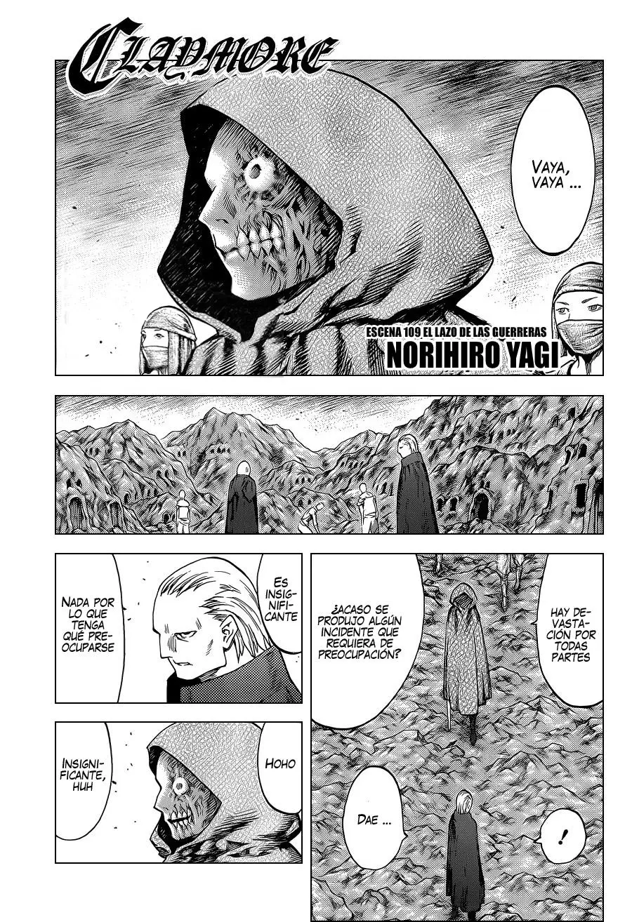 Claymore capítulo 109, página 2