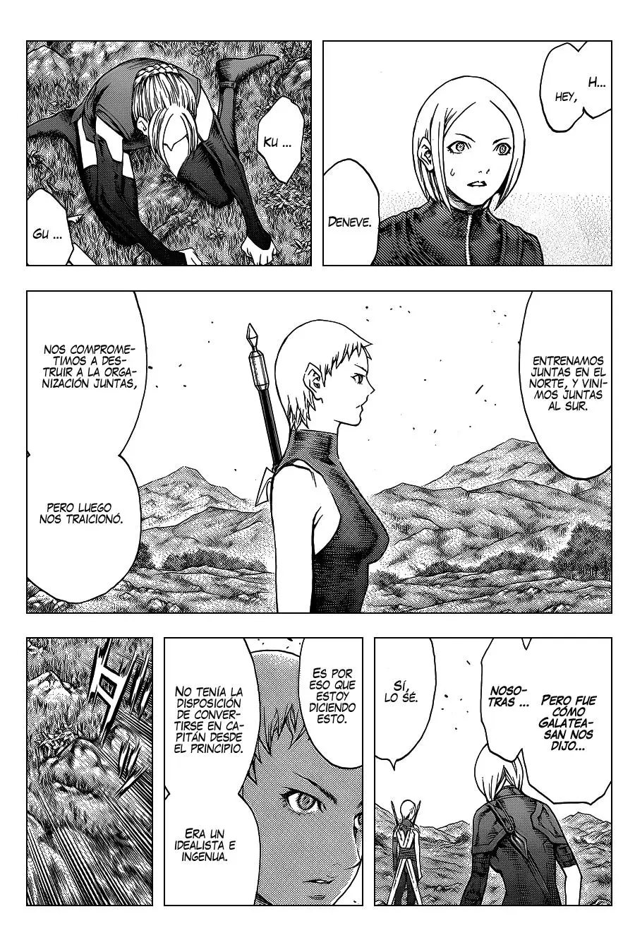 Claymore capítulo 109, página 20