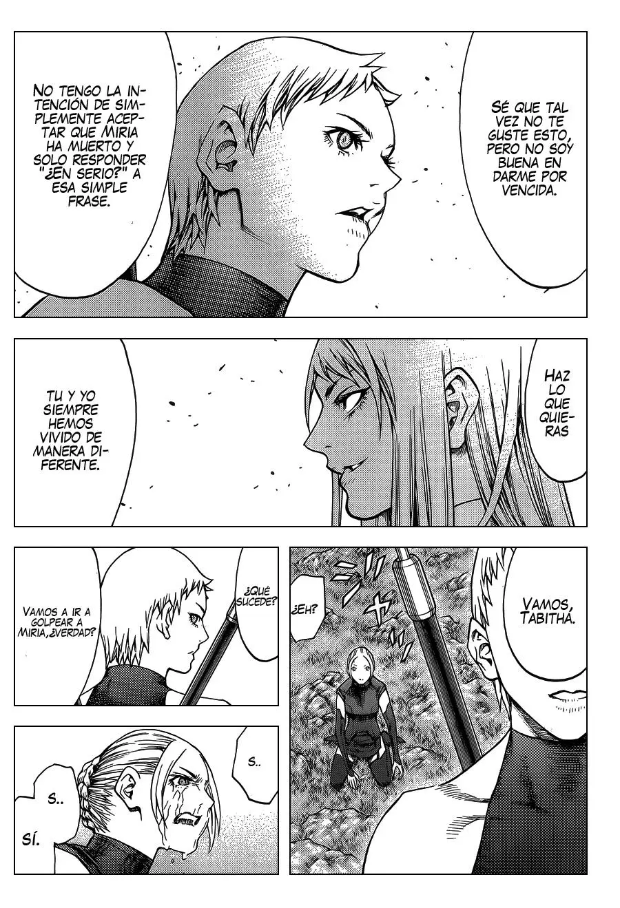 Claymore capítulo 109, página 23