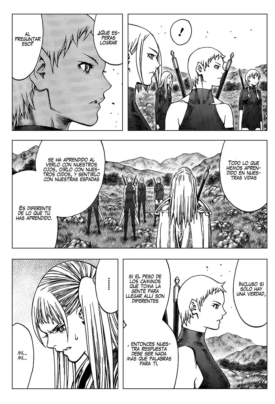 Claymore capítulo 109, página 26