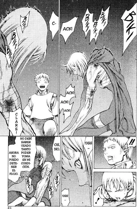 Claymore capítulo 11, página 7