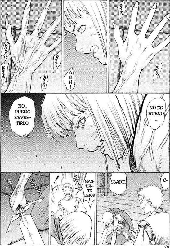 Claymore capítulo 11, página 8