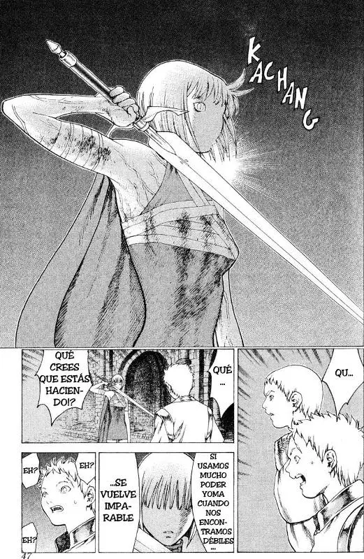 Claymore capítulo 11, página 9