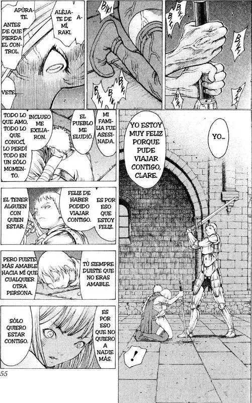 Claymore capítulo 11, página 17