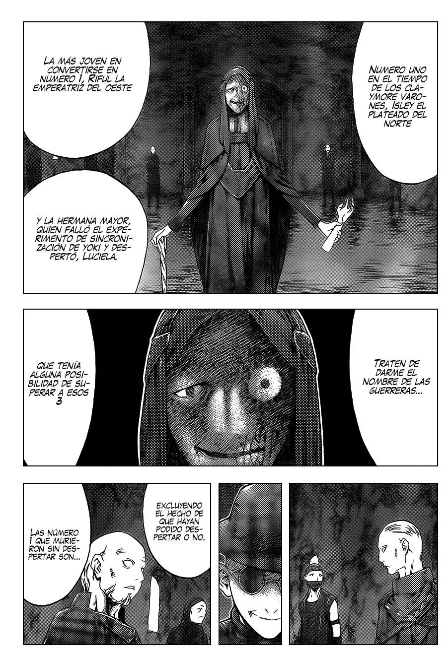 Claymore capítulo 110, página 13
