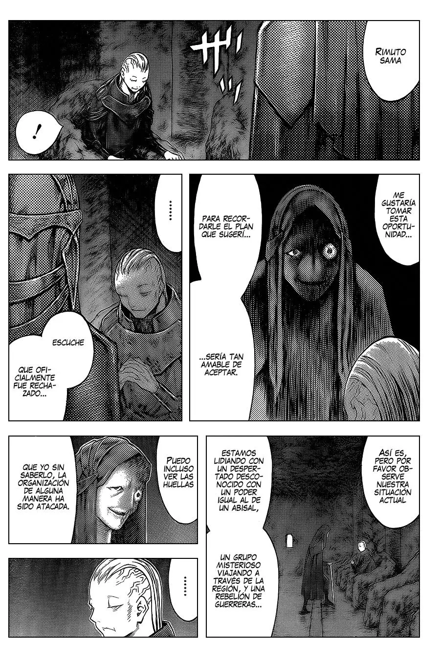 Claymore capítulo 110, página 17