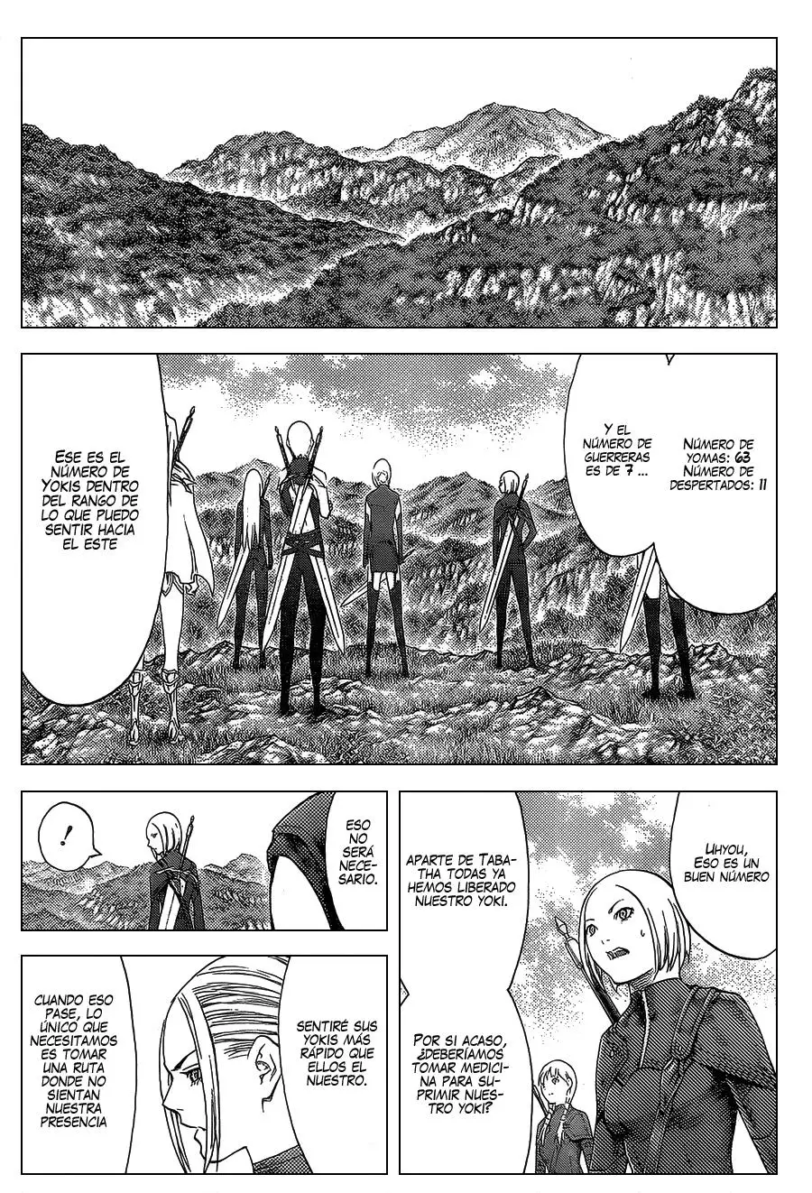 Claymore capítulo 110, página 20