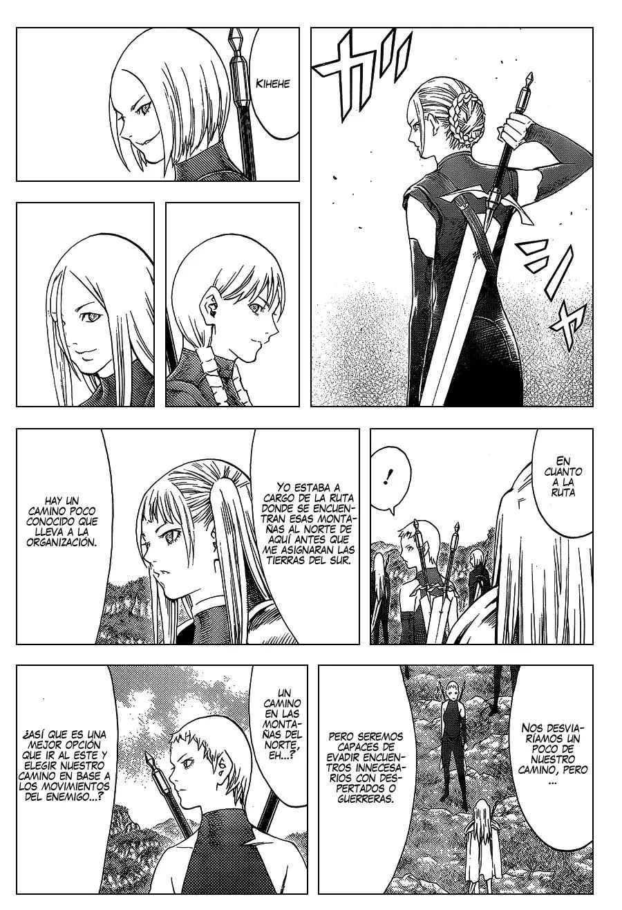 Claymore capítulo 110, página 22
