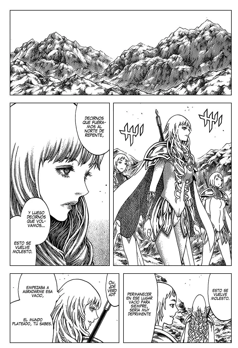 Claymore capítulo 110, página 24