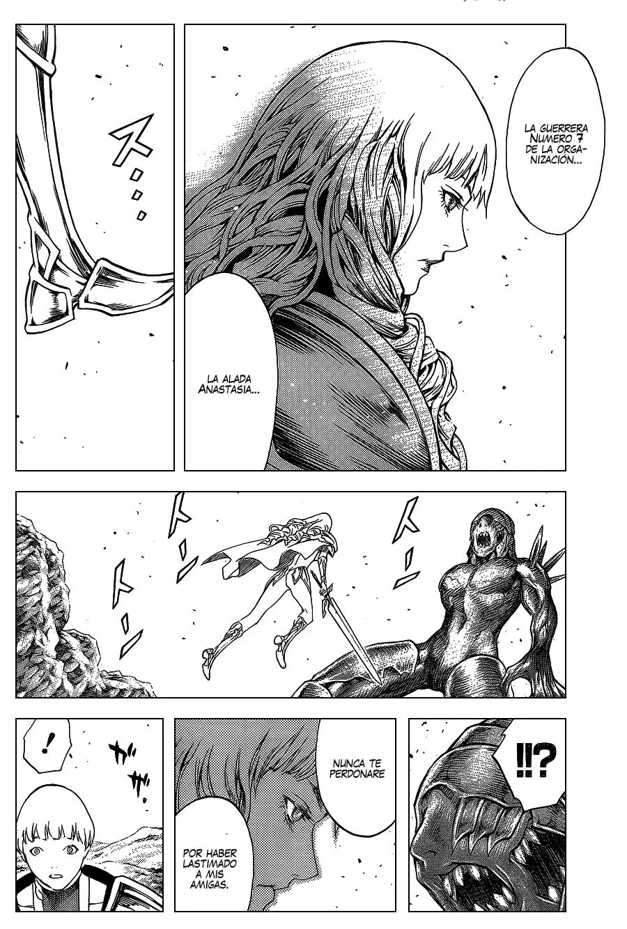 Claymore capítulo 110, página 32