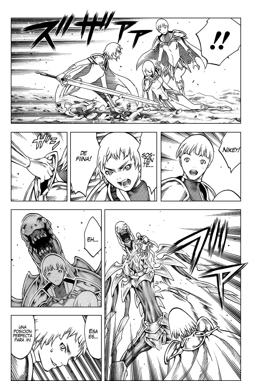 Claymore capítulo 111, página 8