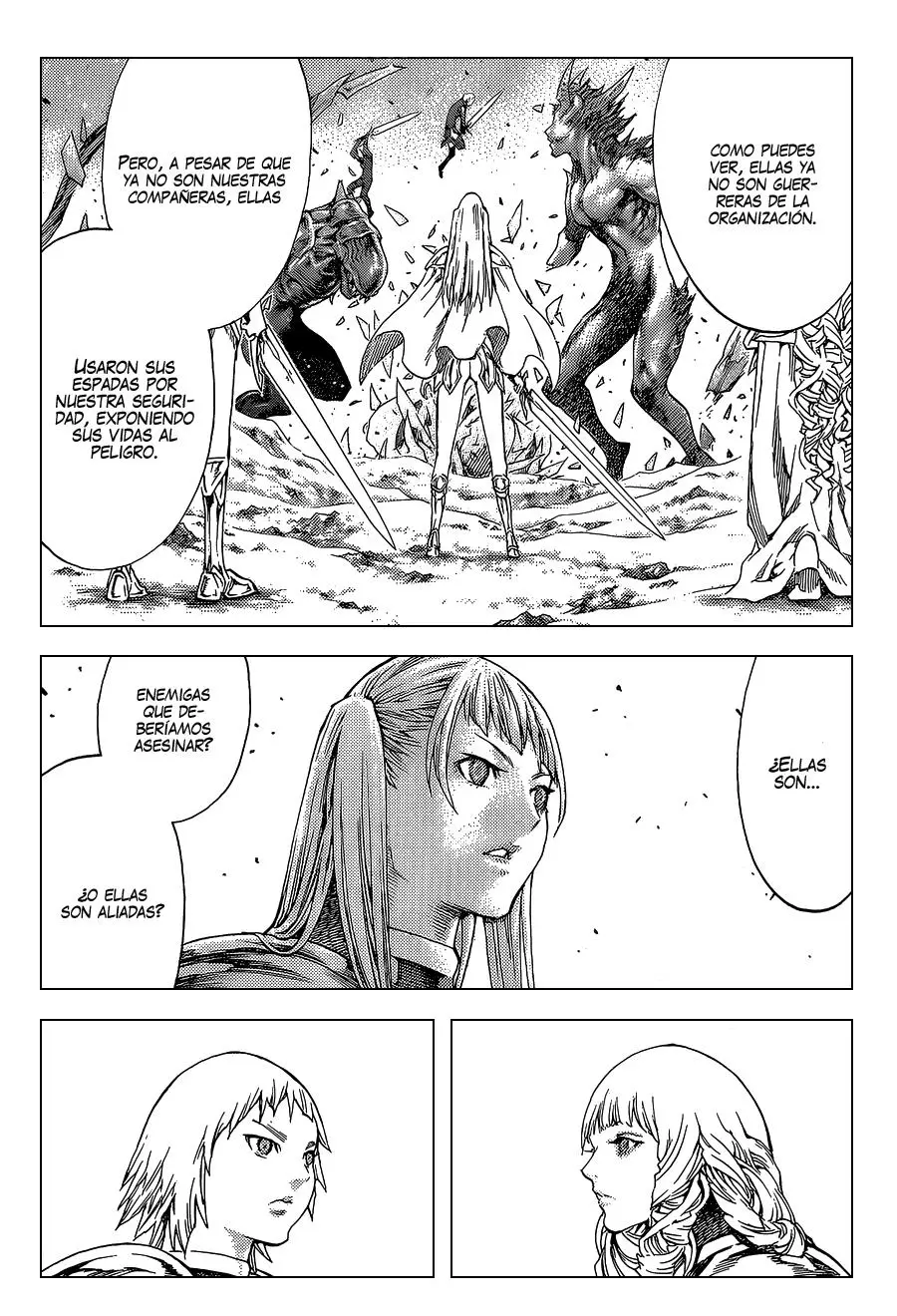 Claymore capítulo 112, página 8