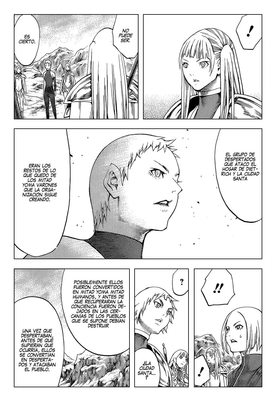 Claymore capítulo 112, página 25