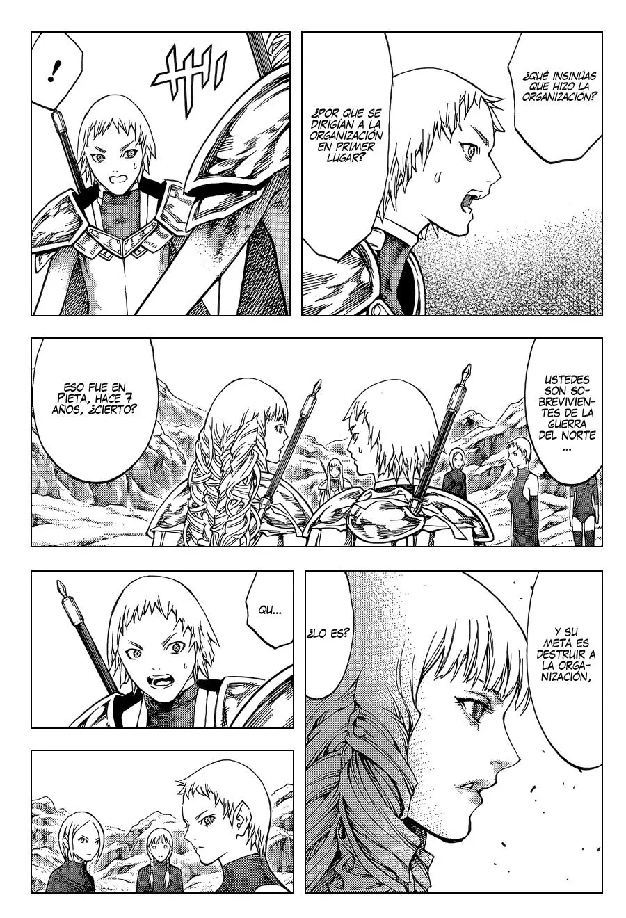 Claymore capítulo 112, página 27