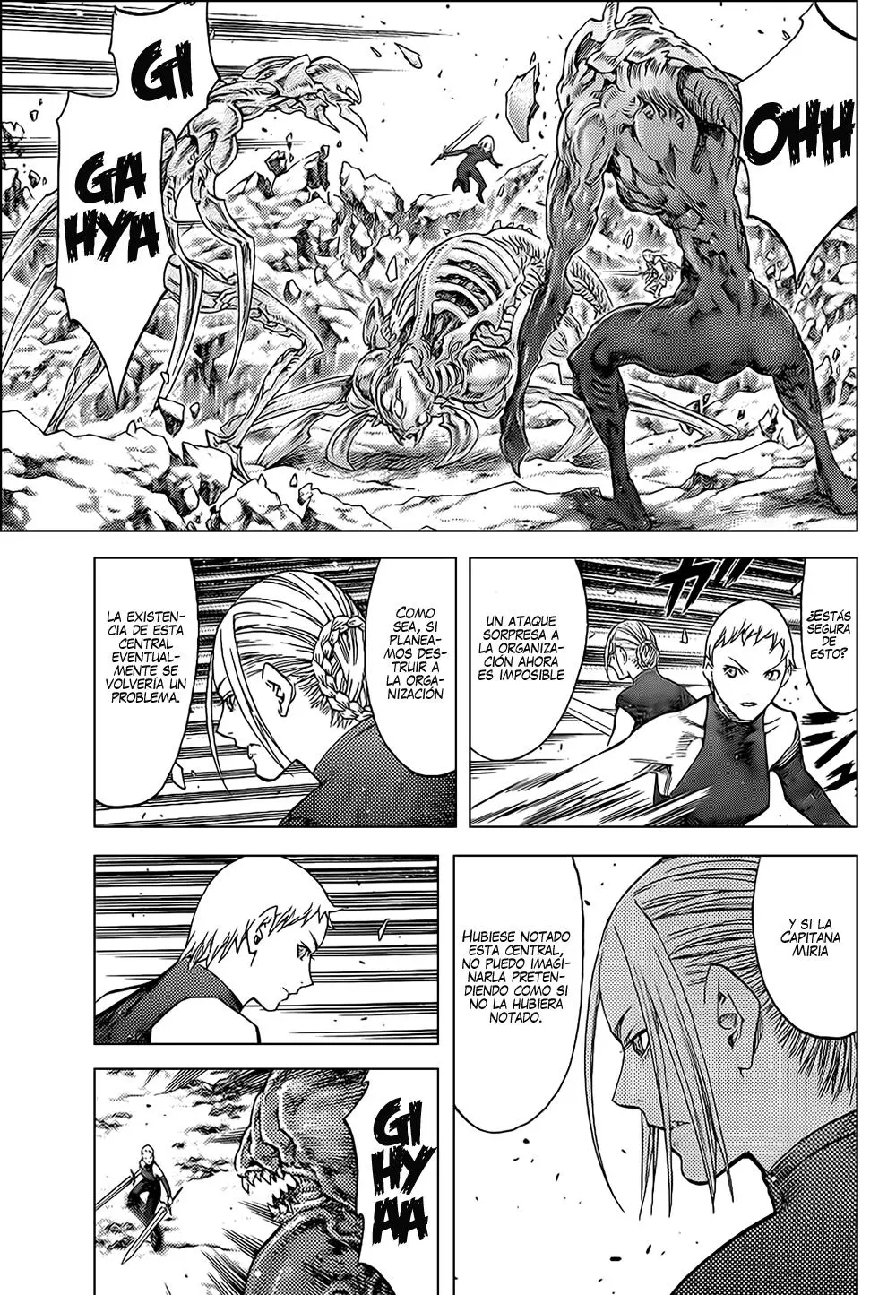 Claymore capítulo 113, página 9