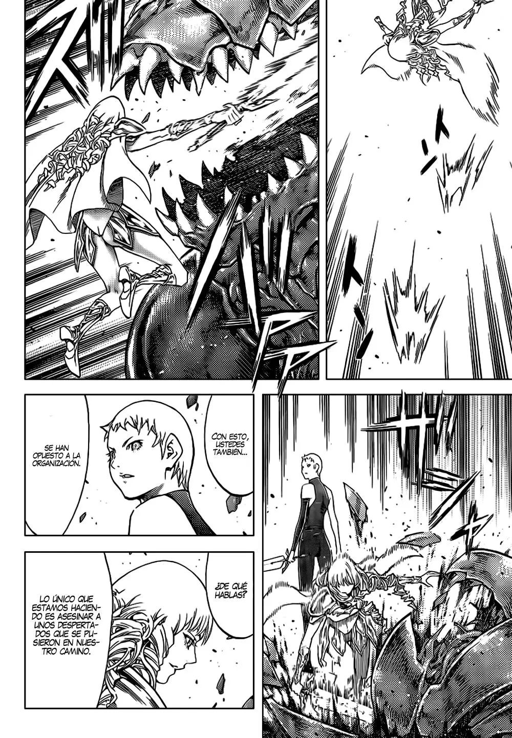 Claymore capítulo 113, página 10