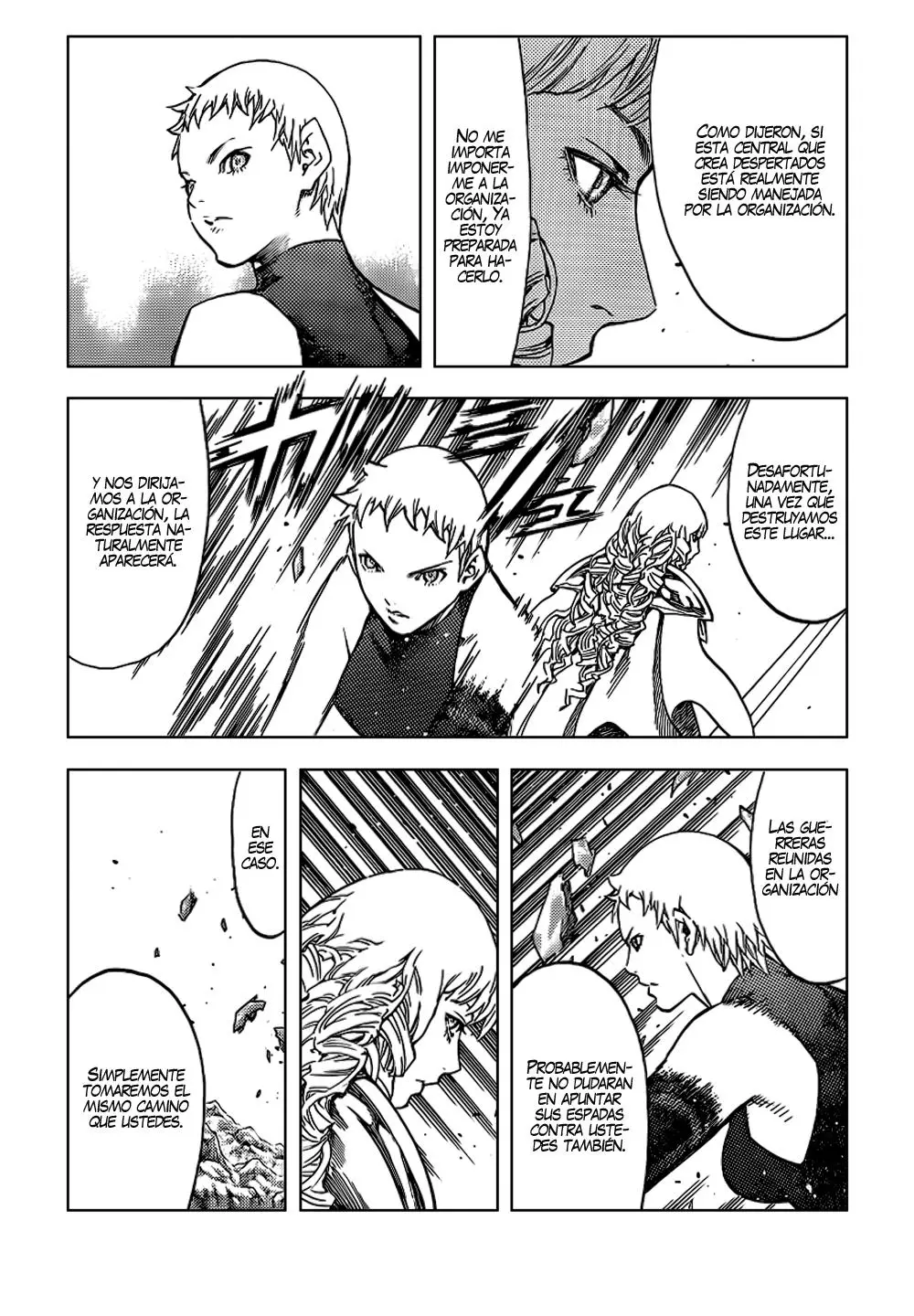 Claymore capítulo 113, página 11