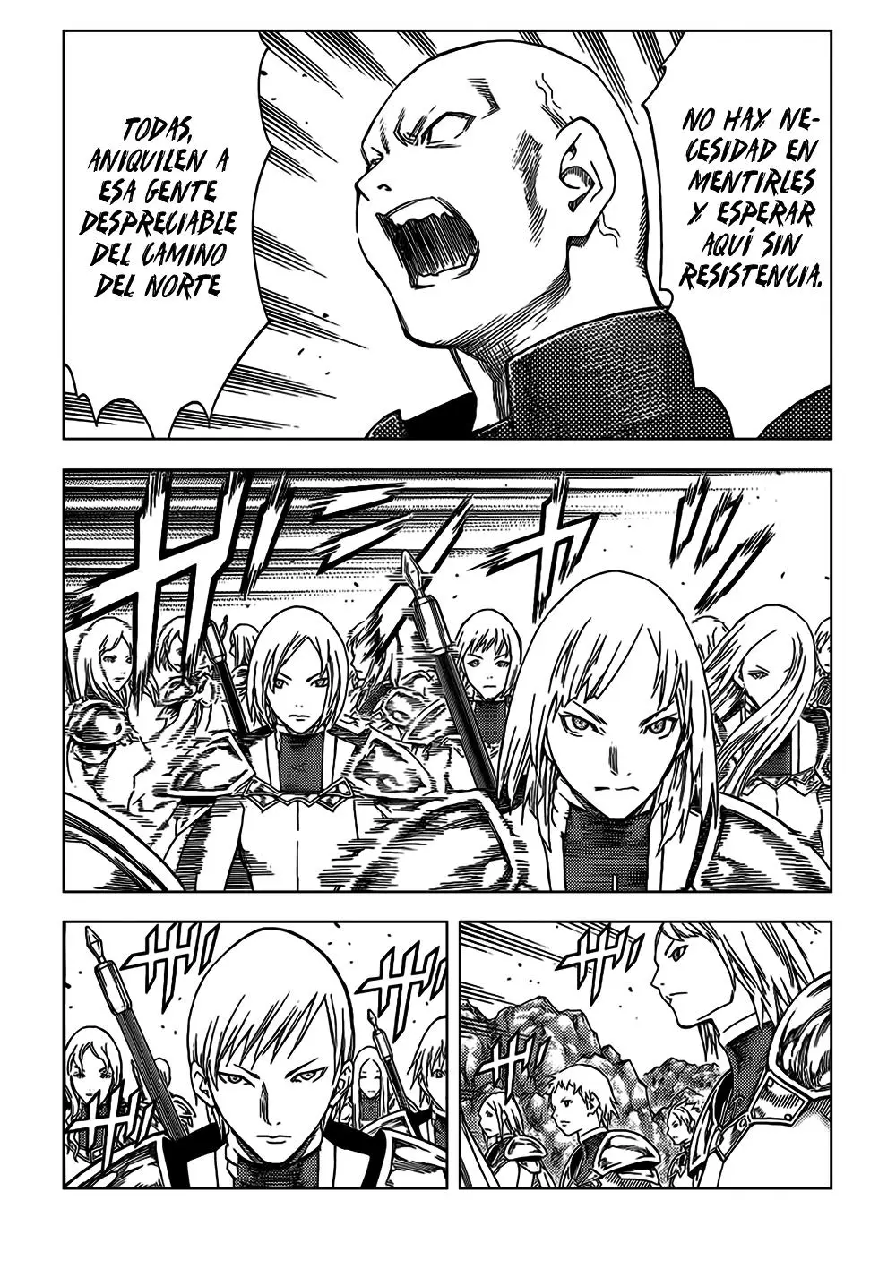Claymore capítulo 113, página 14