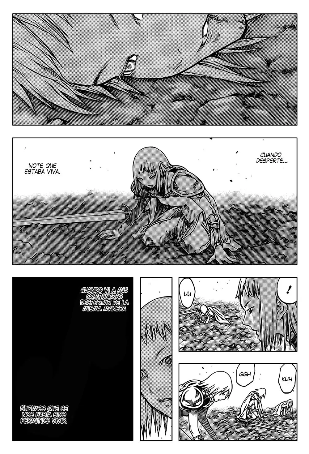 Claymore capítulo 113, página 20