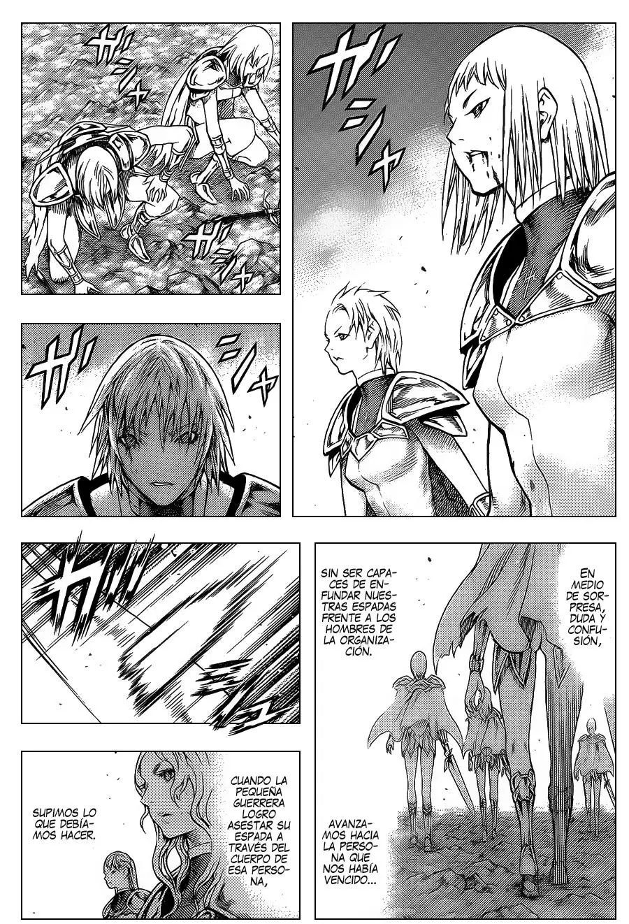 Claymore capítulo 113, página 21
