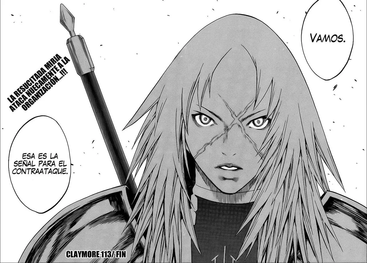Claymore capítulo 113, página 27
