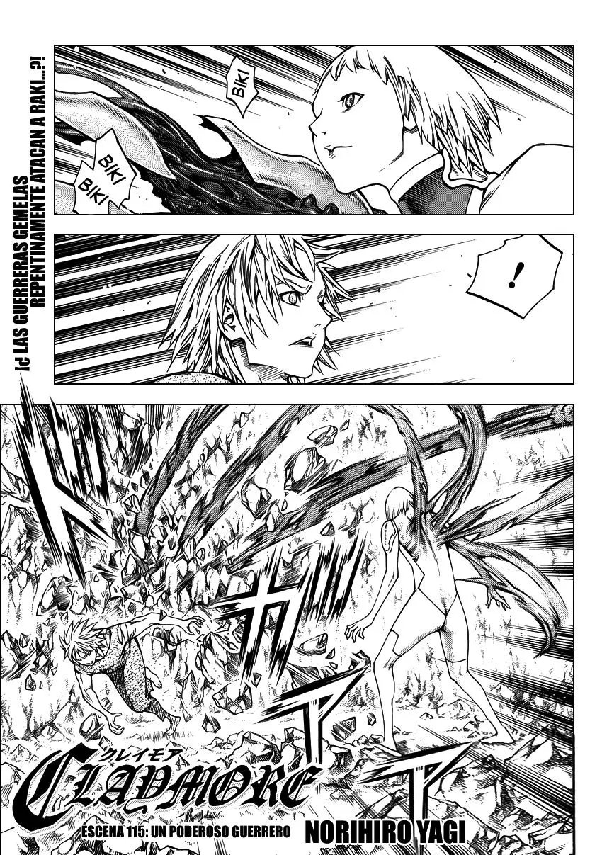 Claymore capítulo 115, página 2