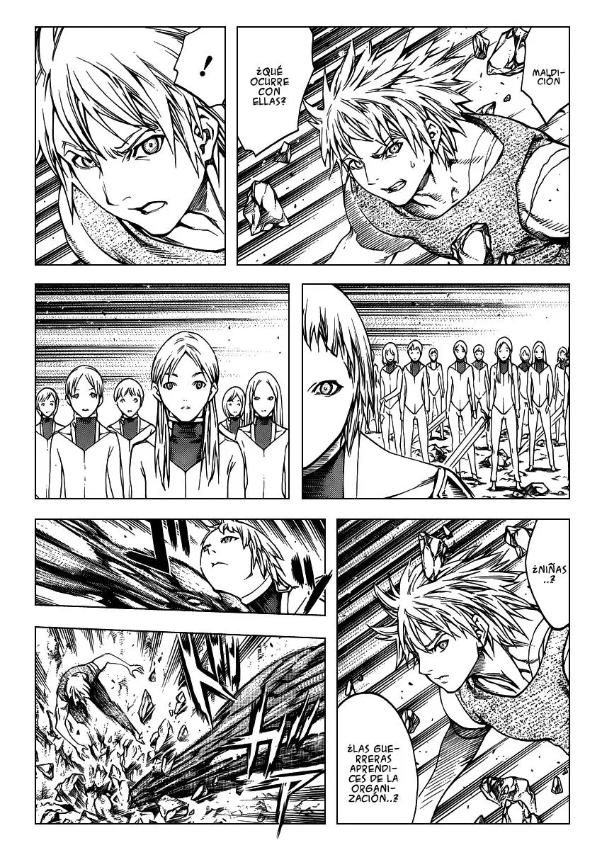 Claymore capítulo 115, página 3