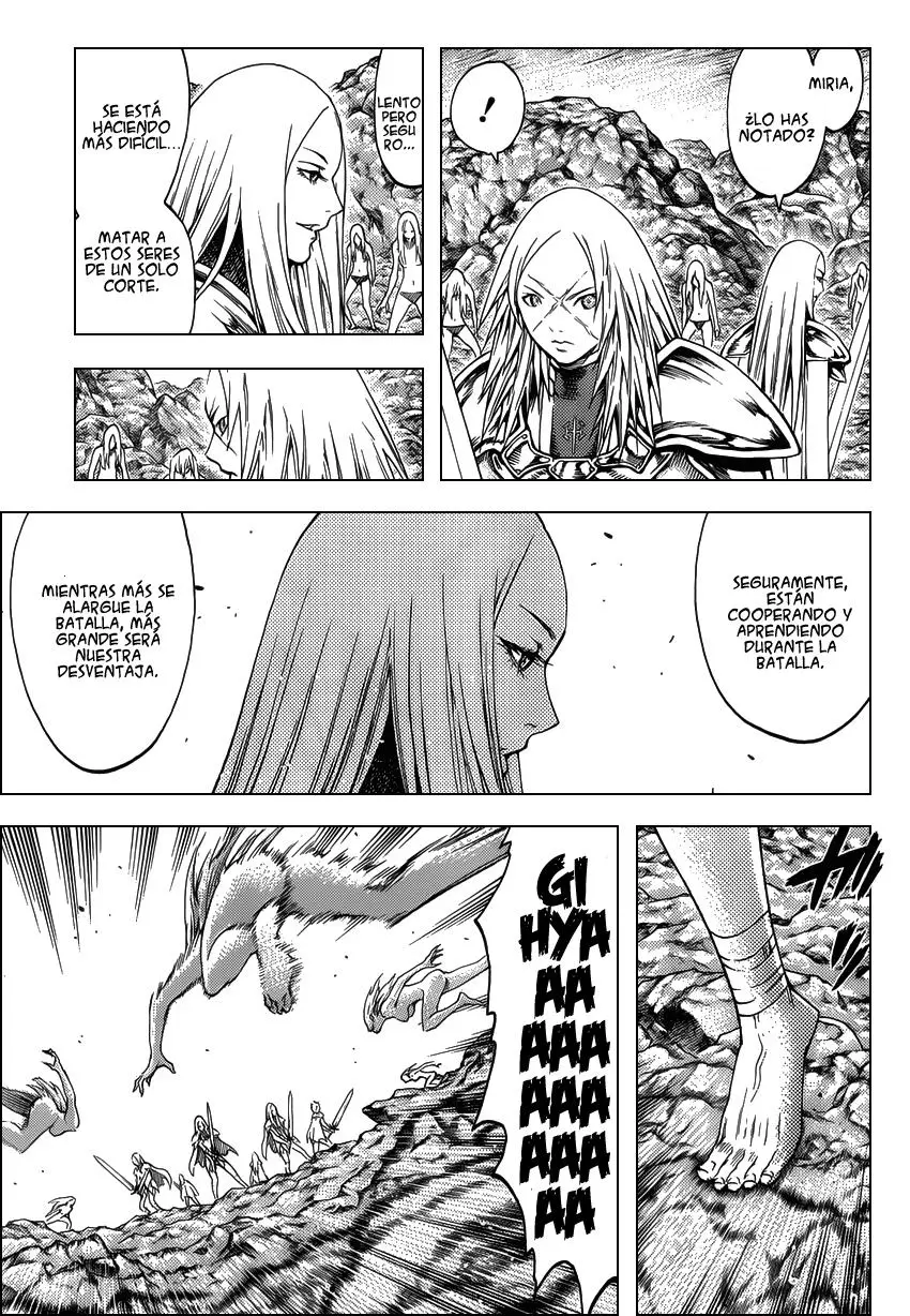 Claymore capítulo 115, página 16