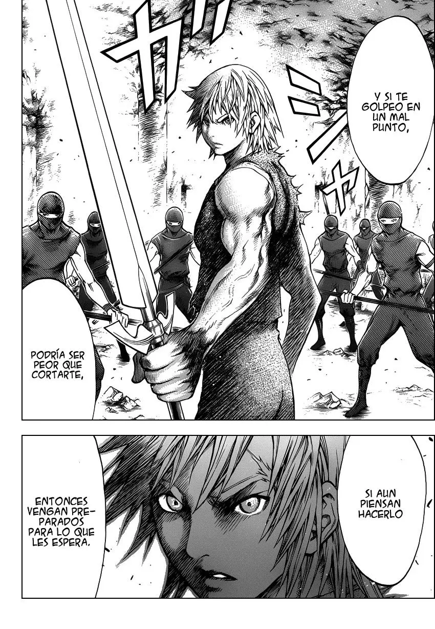 Claymore capítulo 115, página 25