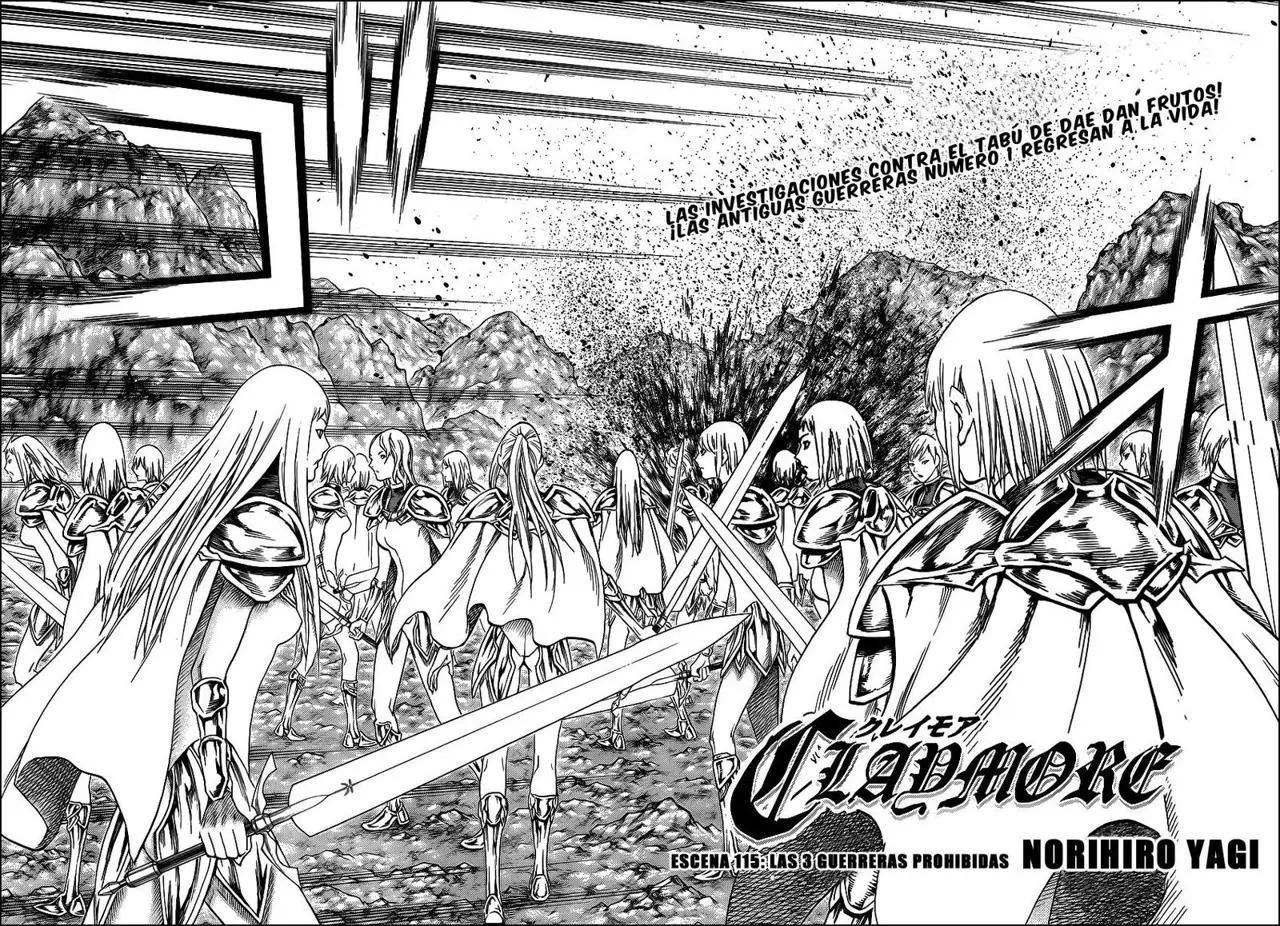 Claymore capítulo 116, página 3