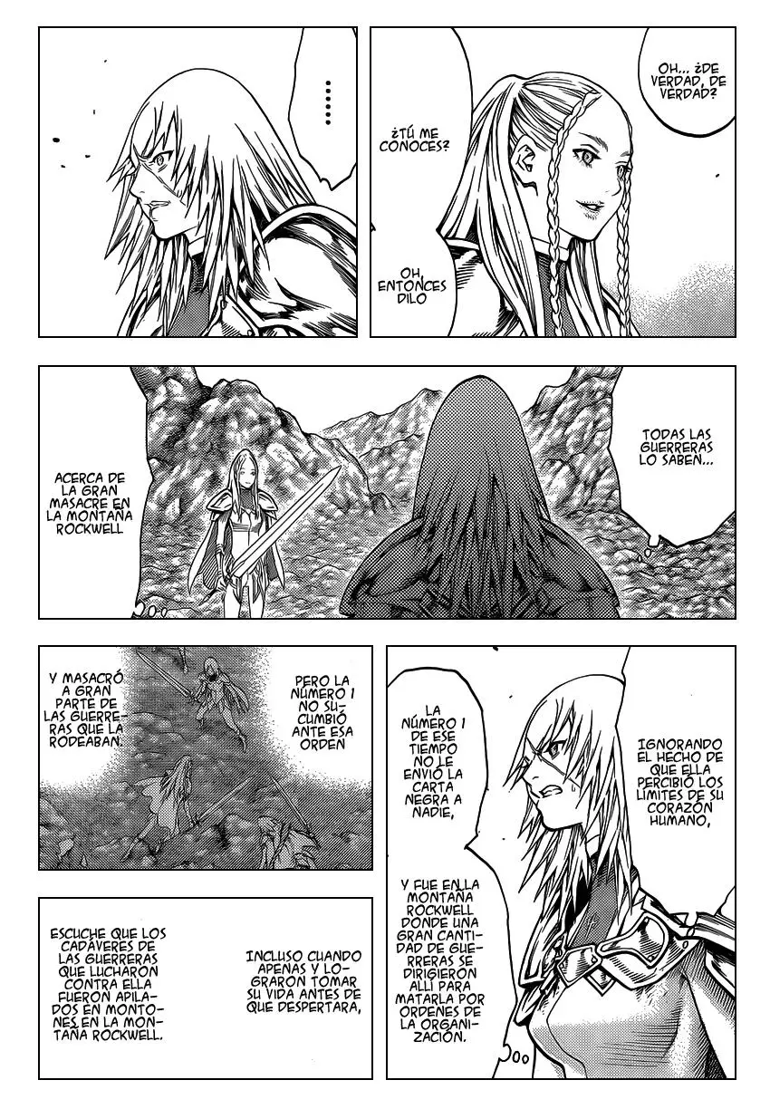 Claymore capítulo 116, página 17
