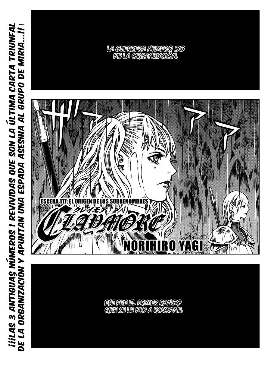 Claymore capítulo 117, página 2