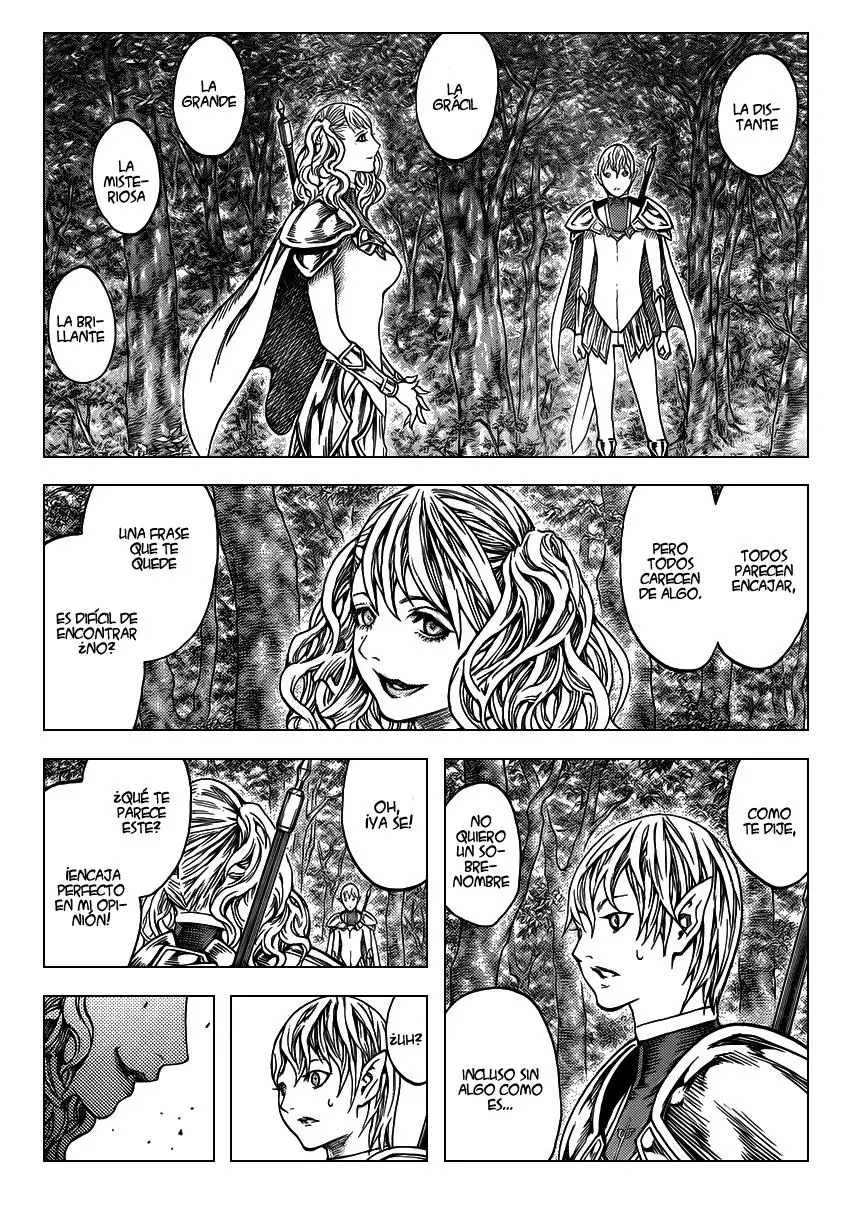 Claymore capítulo 117, página 22