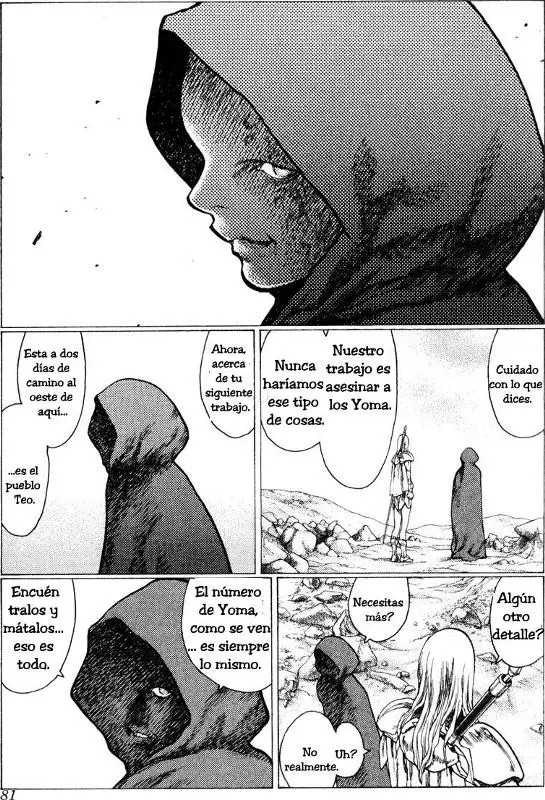 Claymore capítulo 12, página 10