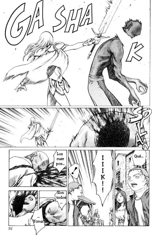 Claymore capítulo 12, página 20