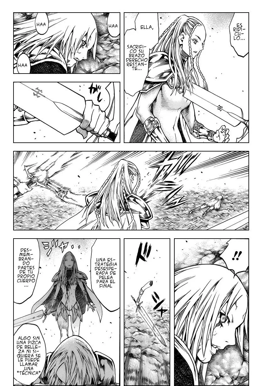 Claymore capítulo 120, página 18