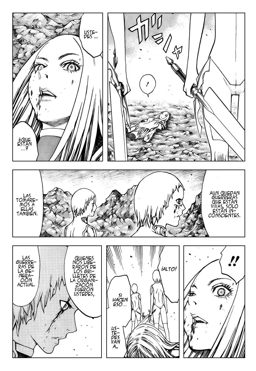 Claymore capítulo 121, página 8
