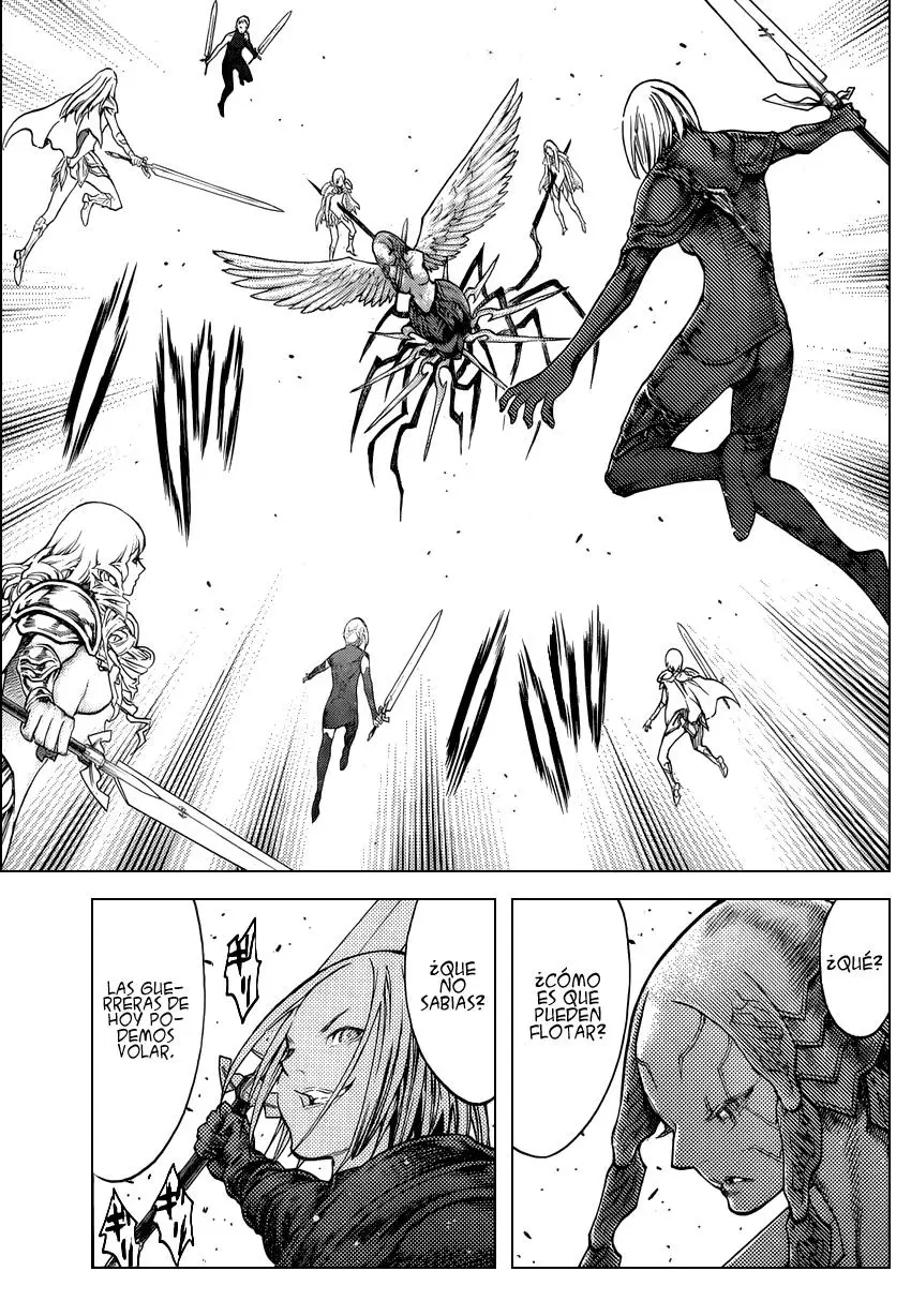 Claymore capítulo 122, página 8