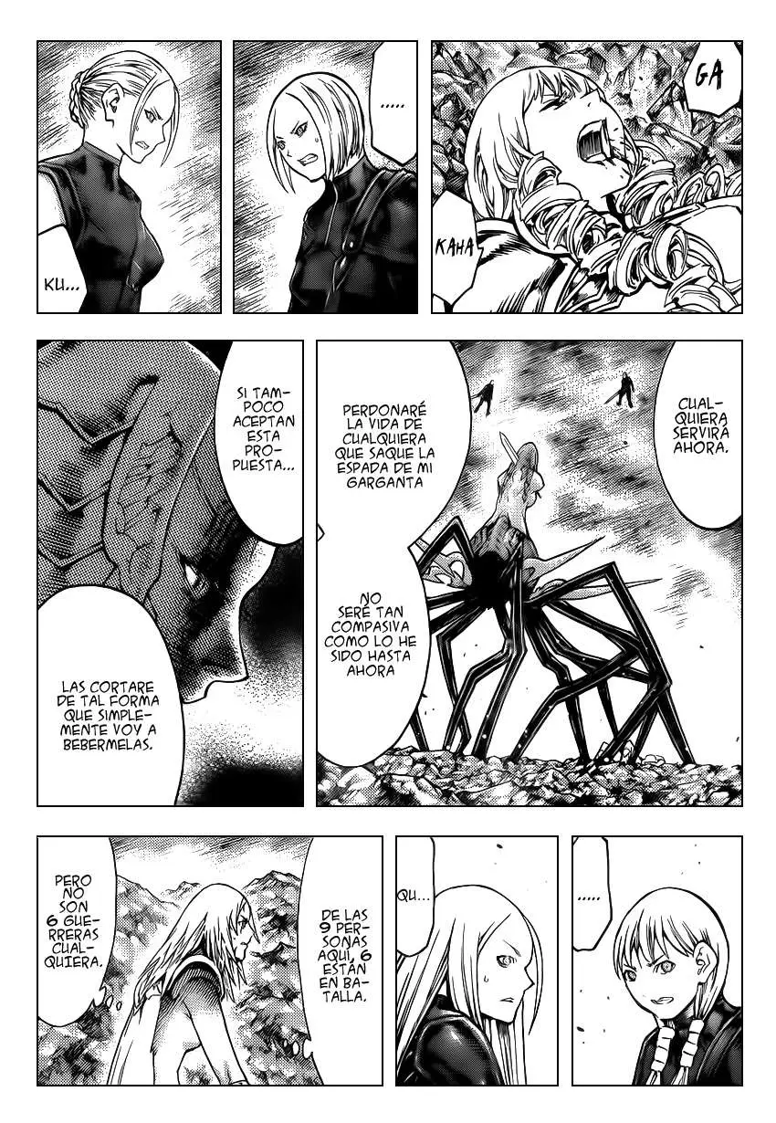 Claymore capítulo 123, página 8